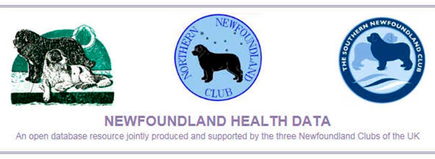 Joint Newfoundland Clubs' Health Database web page heading